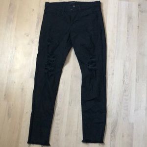 Black Flying Monkey jeggings. Size 28